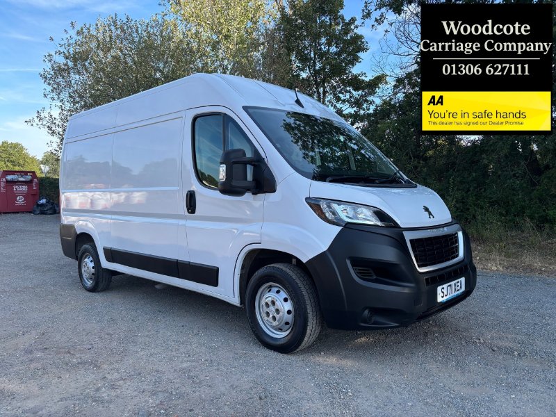 2021 Peugeot Boxer 2.2 BlueHDi 335 Professional Panel Van 5dr Diesel Manual L2 H2 Euro 6 s/s 140 ps With Air Conditioning