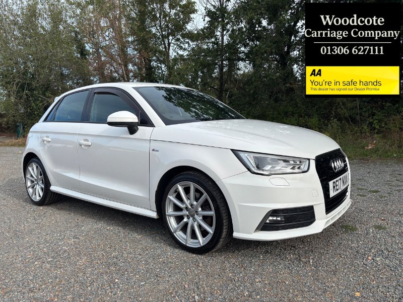 2017 Audi A1 1.4 TFSI S line Sportback 5dr Petrol Manual Euro 6 s/s 125 ps
