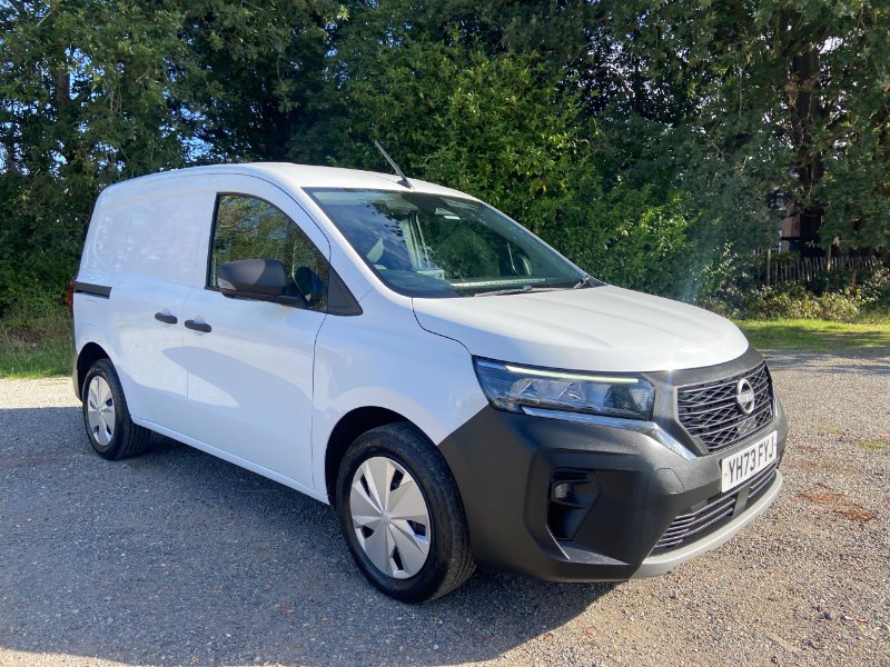 White Nissan Townstar 1.3 TCe Acenta Panel Van 6dr Petrol Manual L1 Euro 6 s/s 130 ps