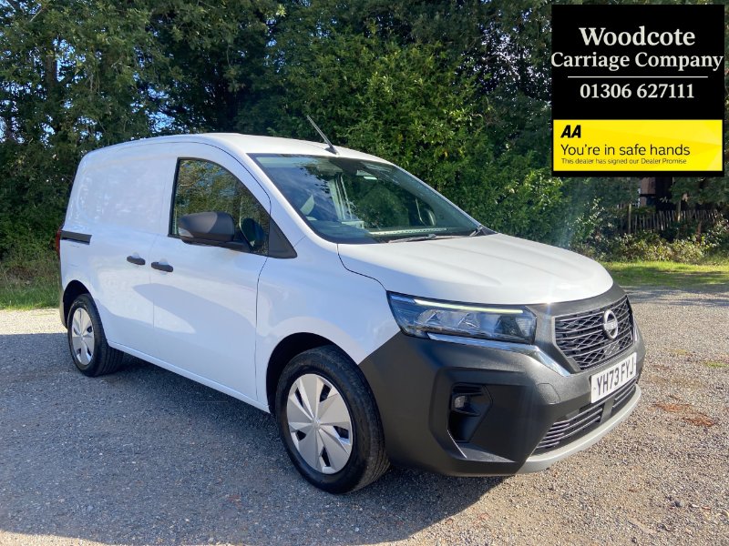 White Nissan Townstar 1.3 TCe Acenta Panel Van 6dr Petrol Manual L1 Euro 6 s/s 130 ps