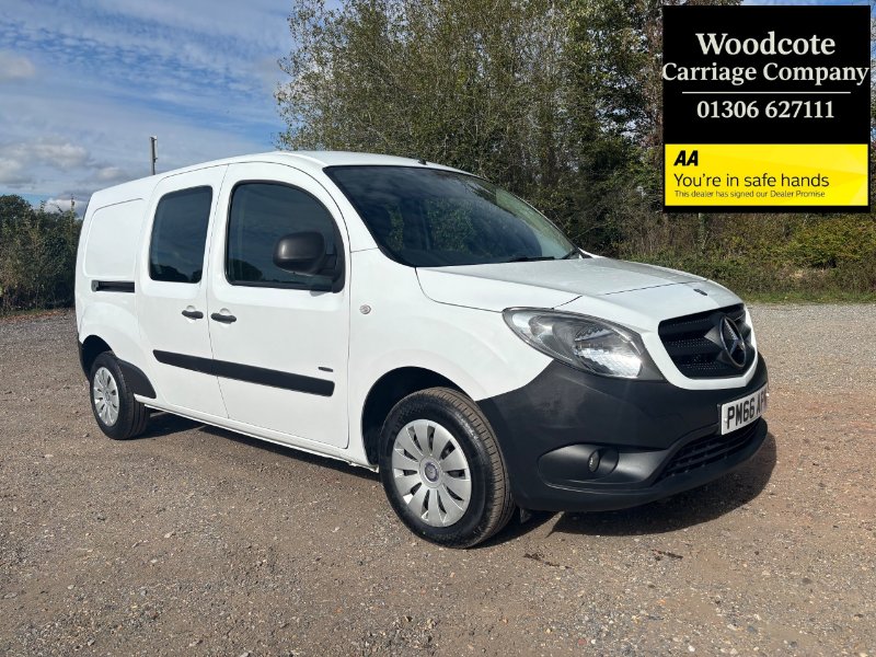 2016 Mercedes-Benz Citan 1.5 111 CDI Crew Van Double Cab 6dr Diesel Manual L3 Euro 5 5 Seat 110 ps