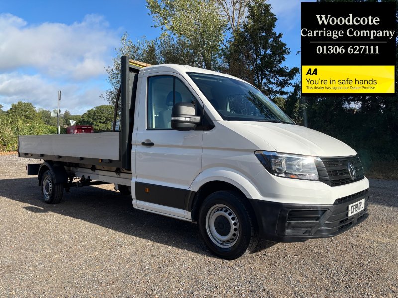 2019 Volkswagen Crafter 2.0 TDI CR35 Startline Dropside Diesel Manual FWD LWB Euro 6 s/s ETG 140 ps