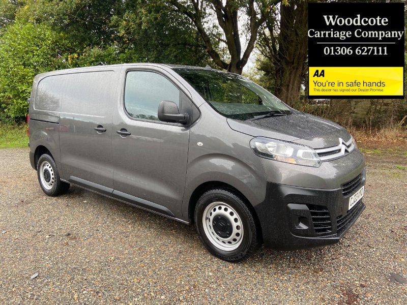 Grey Citroen Dispatch 1.5 BlueHDi 1000 Enterprise Edition M Panel Van Diesel Manual FWD Euro 6 s/s 100 ps